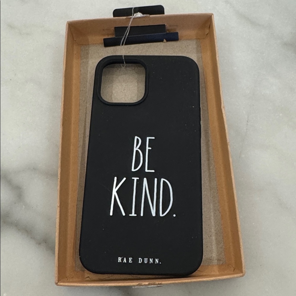 Bundle 2 Listings for $15😀 Rae Dunn Black and White iPhone 12 Pro Max Case